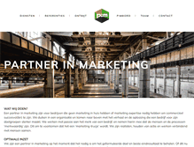 Tablet Screenshot of partnerinmarketing.nl